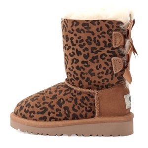 NWT UGG Toddler leopard boots